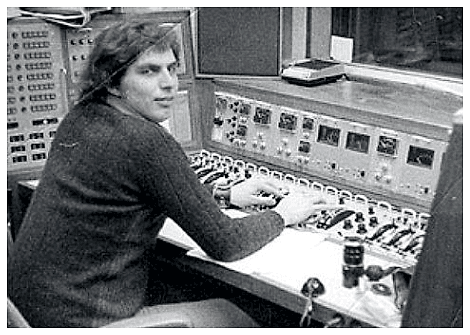 Geoff Oliver at BBC Radio before founding The Sound Company
