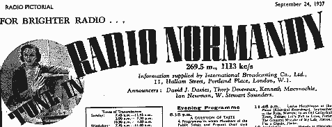 Historic International Broadcasting Company artwork
