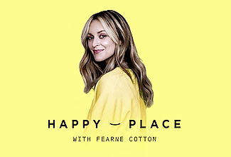 Project artwork for Happy Place with Fearne Cotton, part of The Sound Company's voice recording and audio post portfolio