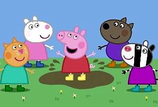 Project artwork for Peppa Pig, part of The Sound Company's voice recording and audio post portfolio