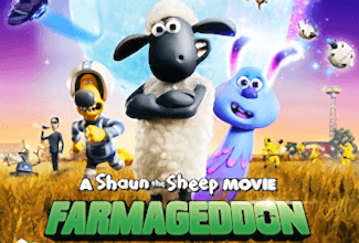 Dialogue recording and ADR for animated feature Project artwork for Shaun the Sheep Farmageddon, part of The Sound Company's voice recording and audio post portfolio