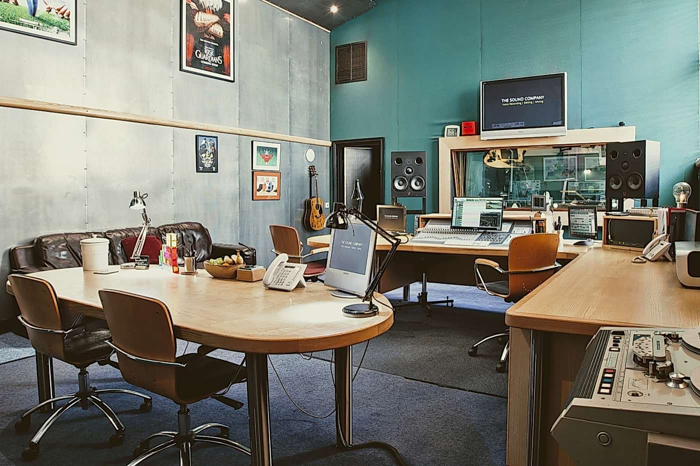 Studio 3 control room at The Sound Company