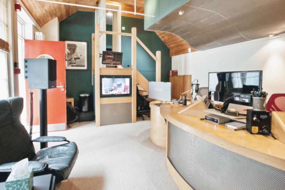 Studio 6 at The Sound Company for radio recording, editing and mixing
